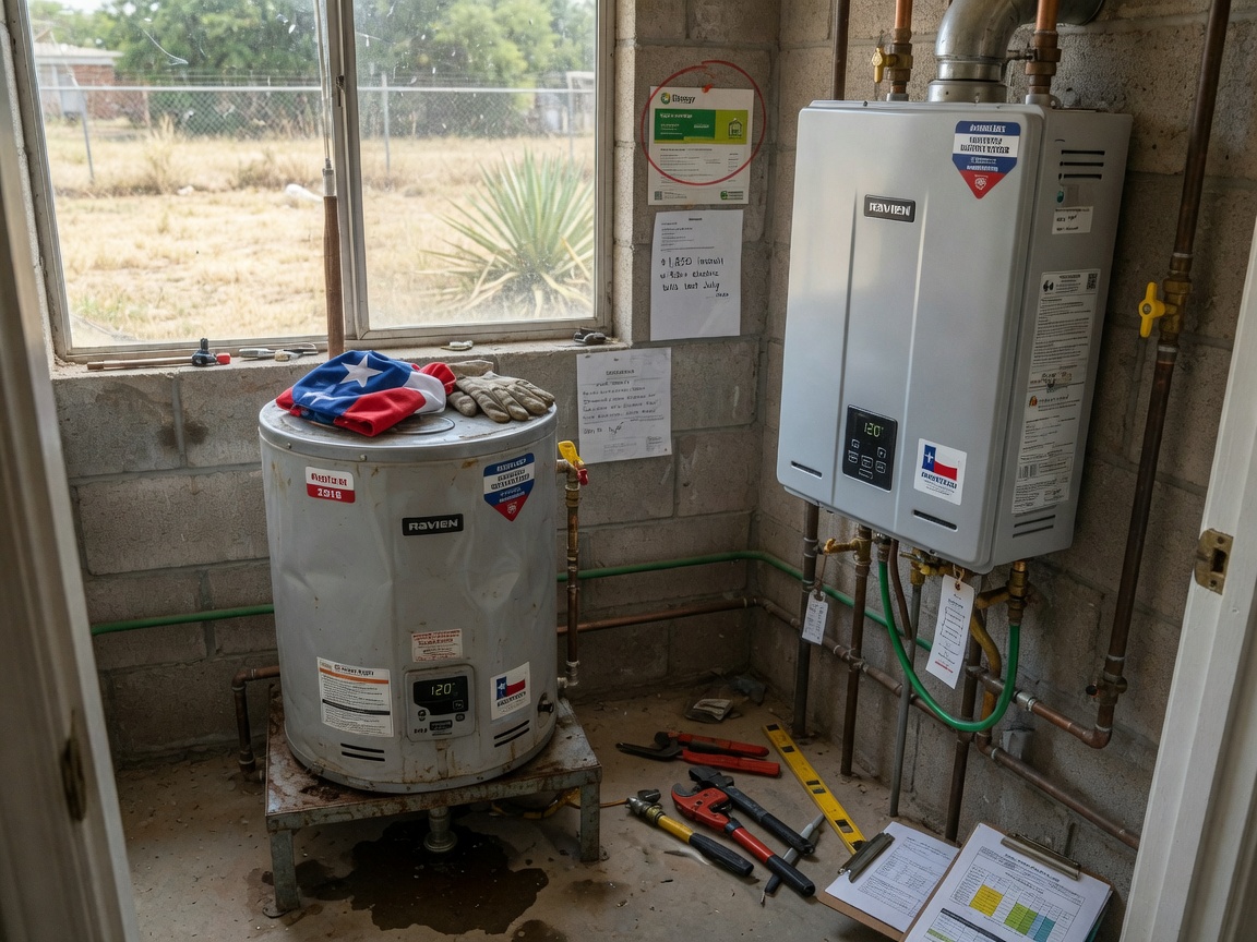 Water Heater Installation in Leander, TX 78641
