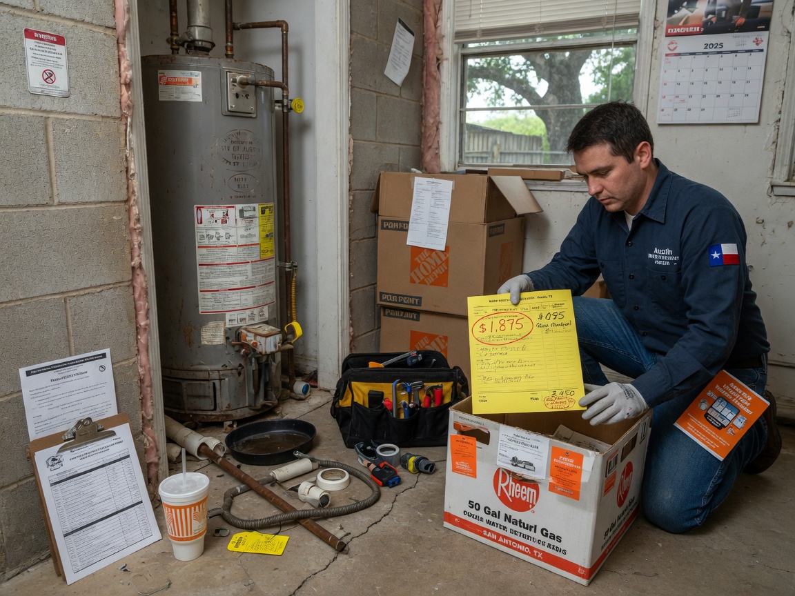 How Much Does Water Heater Installation Cost in Texas?
