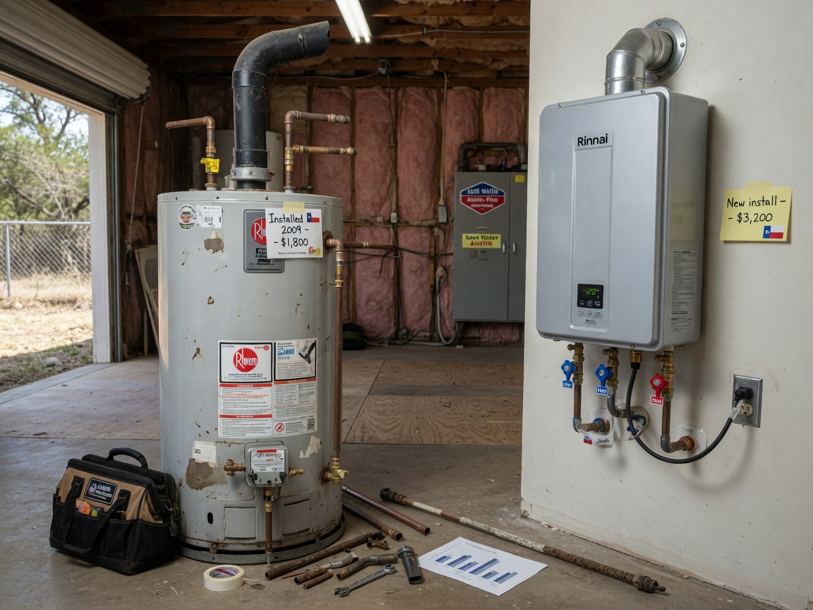 Water Heater Installation in Amarillo, TX 79101