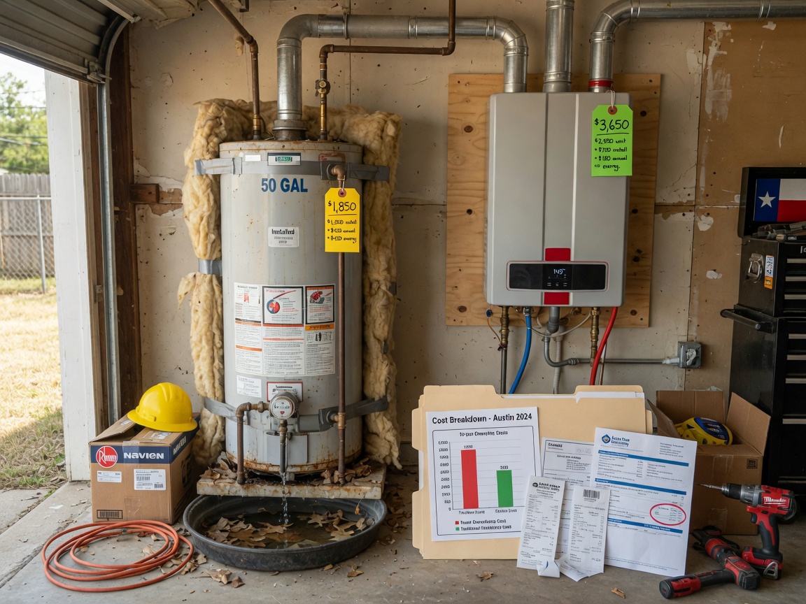 Tankless vs. Traditional Water Heater Costs