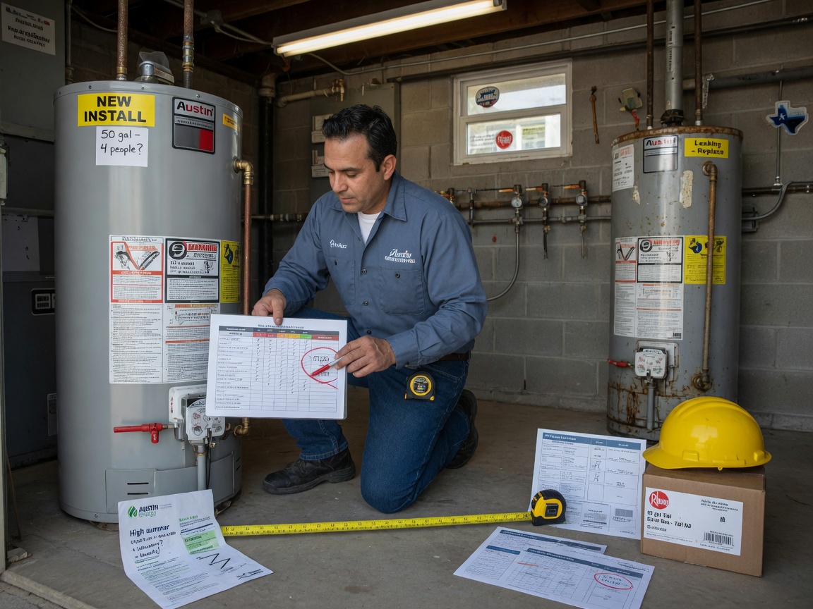What Size Water Heater Do You Need?