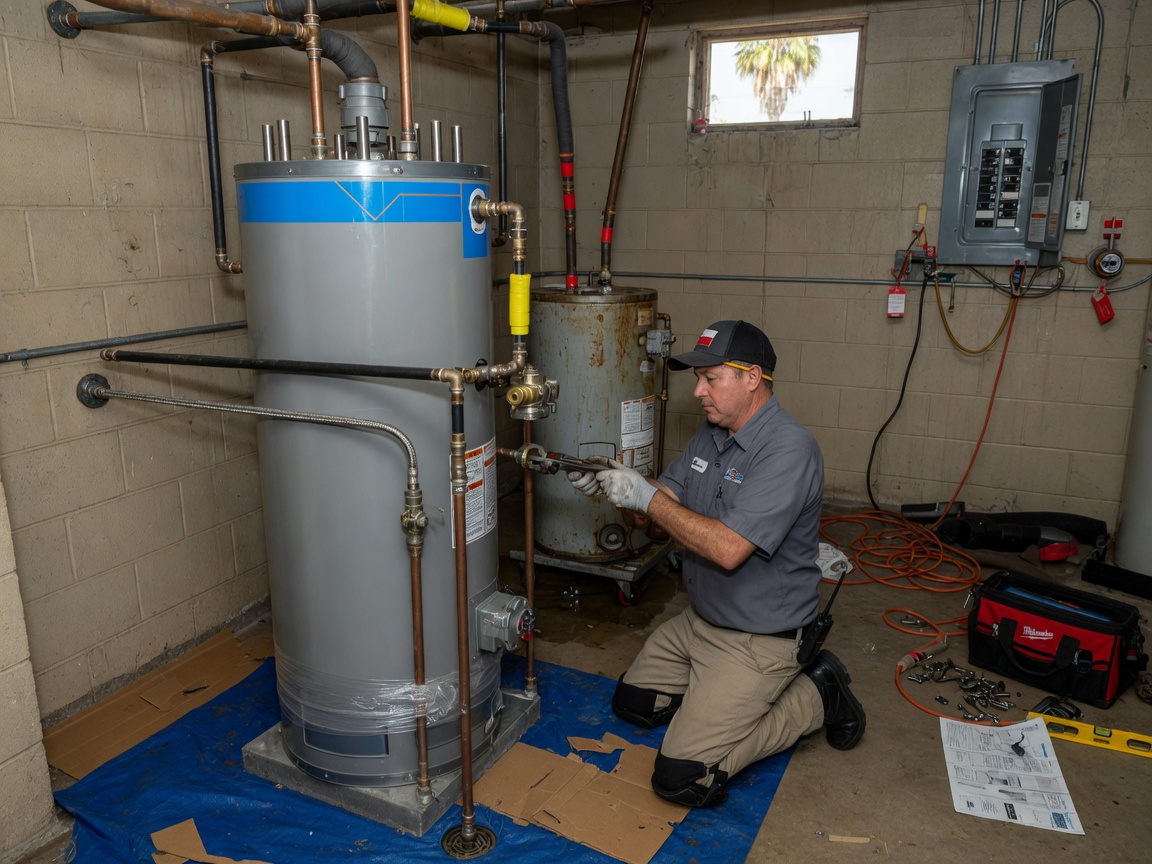 Commercial Water Heater Installation in Austin