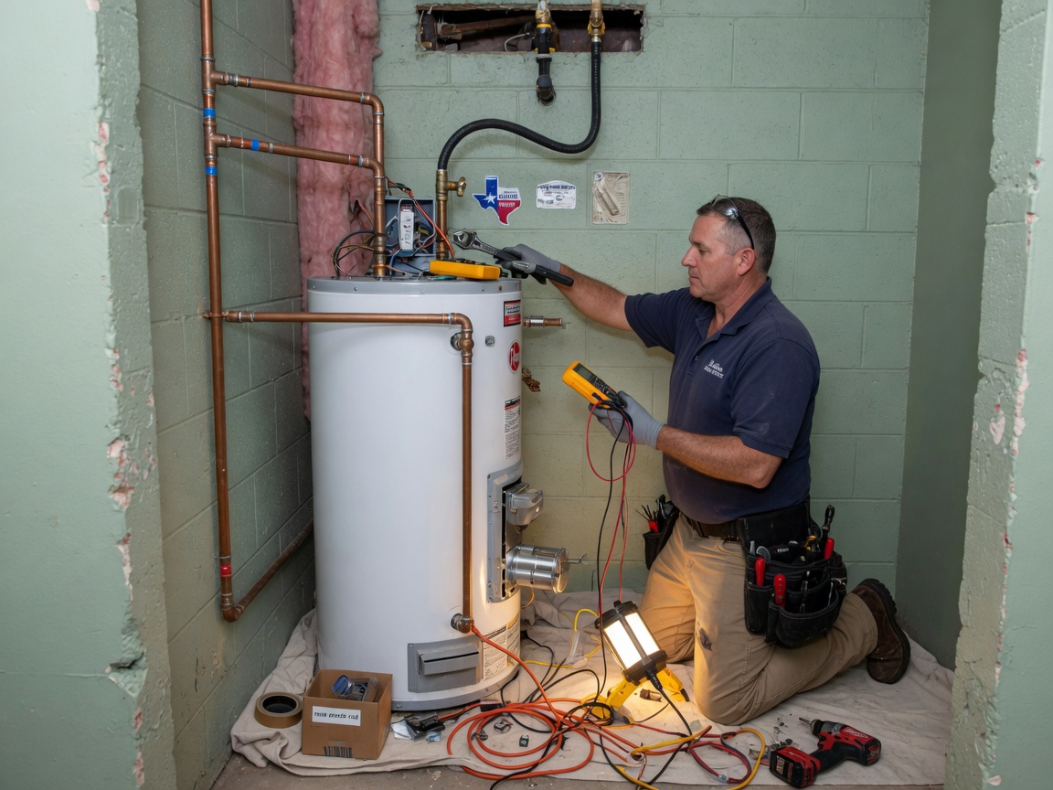 Water Heater Installation in Austin, TX 78701