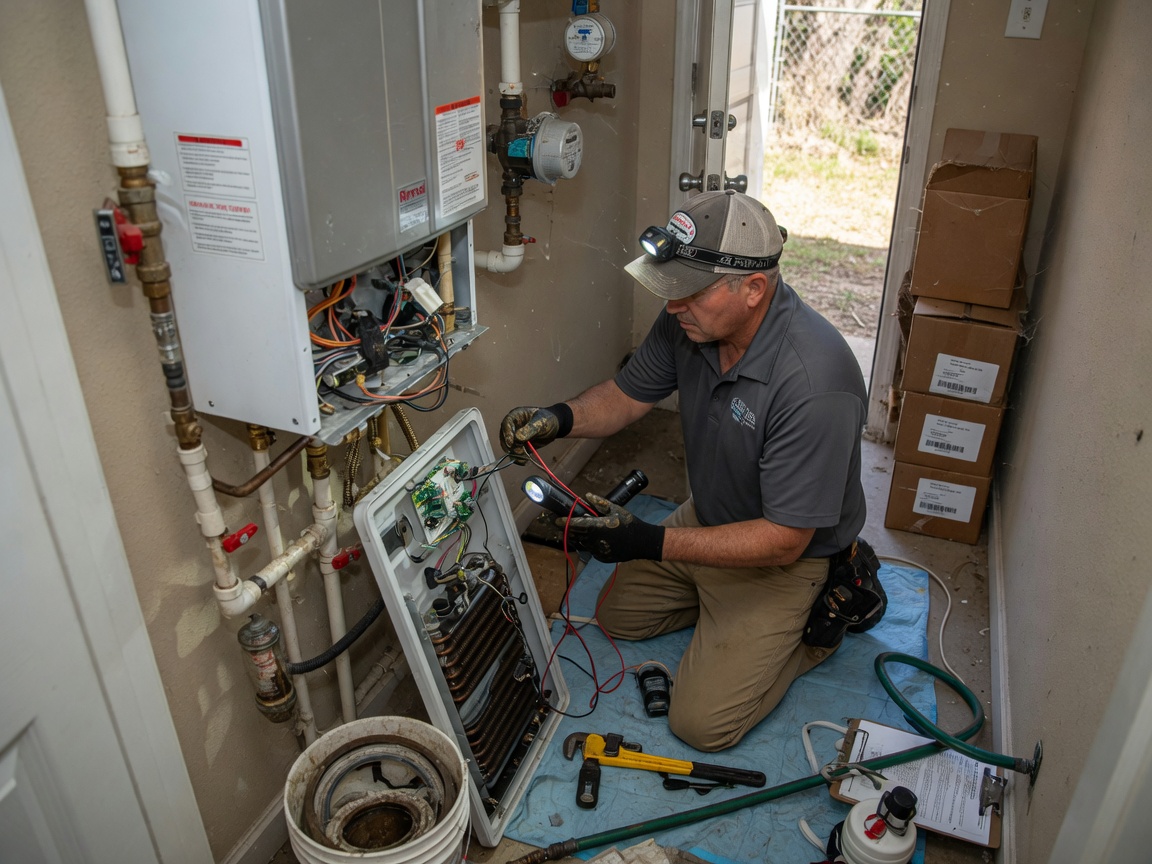 Tankless Water Heater Repair in Austin
