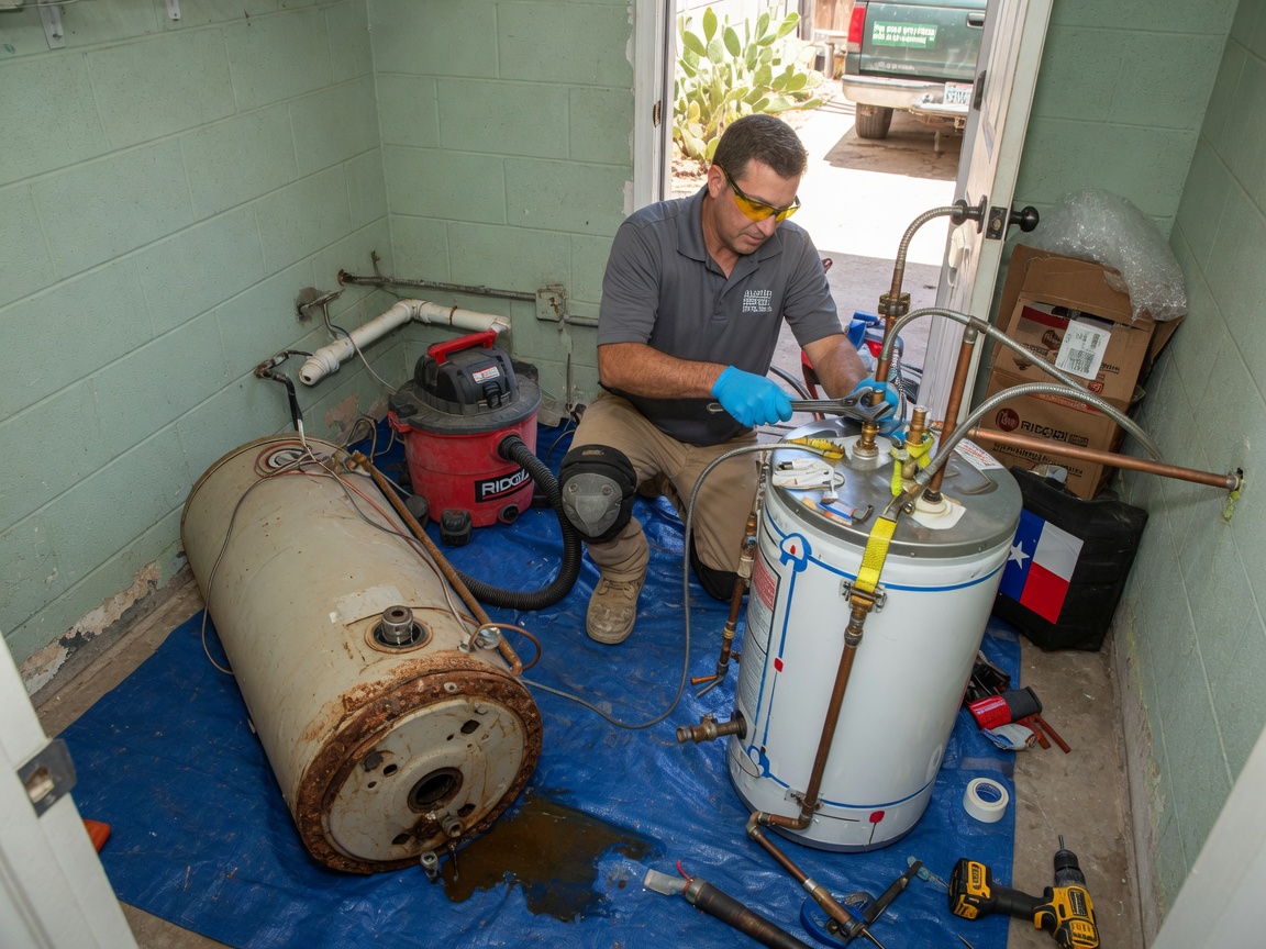 Water Heater Replacement in Austin